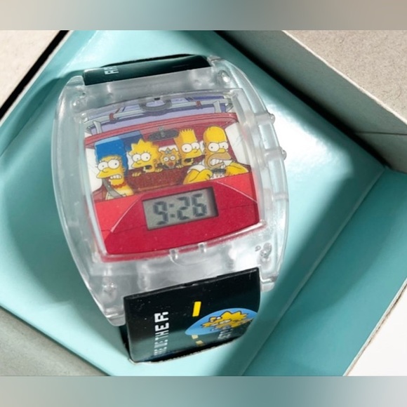 2002 The Simpsons x Burger King talking watches - Picture 6 of 11